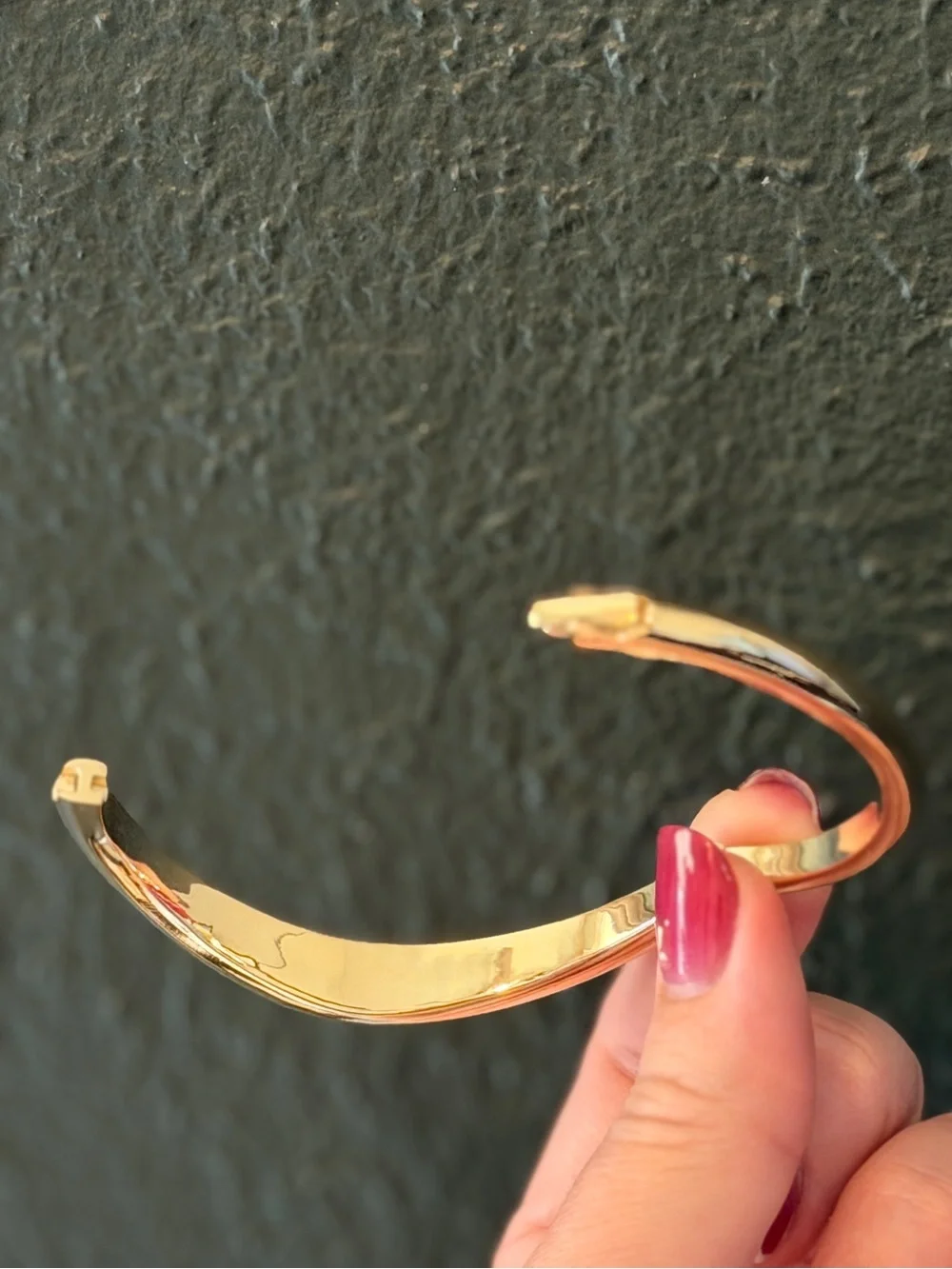 Gold Talia Bangle Ana Luisa Bracelet